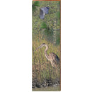 Keuka Lake Blue Heron In Marsh CRO1 | Wall Art Print on Real Wood