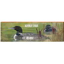 Keuka Lake Loon CRO1 | Wall Art Print on Real Wood