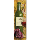 Keuka Lake Red Wine CRO1 | Wall Art Print on Real Wood