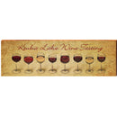 Keuka Lake Wine Tasting CRO1 | Wall Art Print on Real Wood