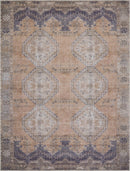 Carrabelle Peach Washable Area Rug - Clearance