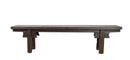 Low 89" inch Long Antique Chinese Bench Console Table