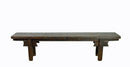 Low 89" inch Long Antique Chinese Bench Console Table