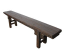 Low 89" inch Long Antique Chinese Bench Console Table