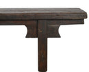 Low 89" inch Long Antique Chinese Bench Console Table