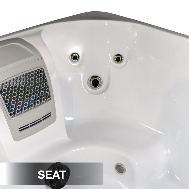 Saskatoon 4-Person 12-Jet Portable Hot Tub