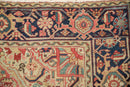 4.5x6 Vintage Heriz Rug