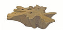 Z-Natural Wood Color Organic Teak Root Coffee Table 33