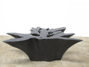 Organic Teak Root Coffee Table in Ebony 46