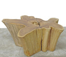 Nature Wood Color Organic Teak Root Accent or Coffee Table 47