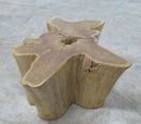 Nature Wood Color Organic Teak Root Accent or Coffee Table 47
