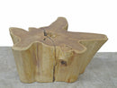 Nature Wood Color Organic Teak Root Accent or Coffee Table 47