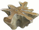 Star Nature Wood Color Organic Teak Root Coffee Table or Accent Table 58