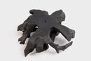 Round  Burnt Black Teak Root Coffee Table 19