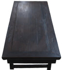 Z-Clouds Spandrels Antique Chinese Coffee Table or Accent Table, A Pair