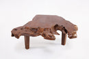Brown Teak Living Edge Coffee Table 44