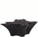 Black Burnt Organic Teak Root  Coffee Table 77