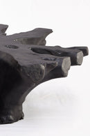 Black Burnt Organic Teak Root  Coffee Table 79