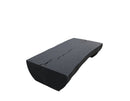Z-Single Slab Black Water Fall Living Edge Coffee Table