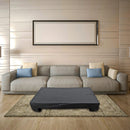 Z-Single Slab Black Water Fall Living Edge Coffee Table