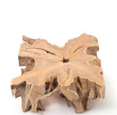 Z-39" Inch Square Teak Root Coffee Table