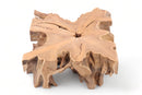 Z-39" Inch Square Teak Root Coffee Table