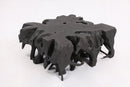 Black Teak Root Coffee Table