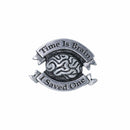 Time is Brain Stroke Awareness Lapel Pin