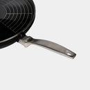 CXD DOU Ceramic Nonstick  Wok with Lid and Rack - 12.5" (32 cm), 5.3 QT (5 L)