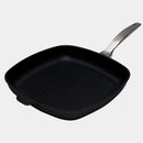 CXD DOU Ceramic Nonstick Square Grill Pan - 11" x 11" (28 cm x 28 cm)