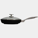 CXD DOU Ceramic Nonstick Fry Pan with Glass Lid