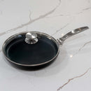 CXD DOU Ceramic Nonstick Fry Pan with Glass Lid