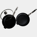 CXD DOU Ceramic Nonstick 3 Piece Set - 11" Fry and Saute Pan