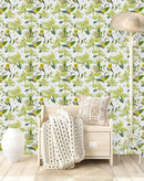 Brightly Yellow Flowers Wallpaper