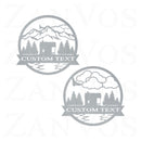Cabin Outdoor Monogram