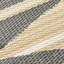 Cairo - Natural & Black Outdoor Rug for Patio