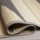 Cairo - Natural & Black Outdoor Rug for Patio