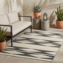 Cairo - Natural & Black Outdoor Rug for Patio