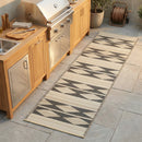 Cairo - Natural & Black Outdoor Rug for Patio