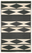 Cairo - Natural & Black Outdoor Rug for Patio
