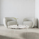 Calacatta Viola Acrylic Table