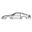 1987 Camaro Metal Car Wall Art - MT0211