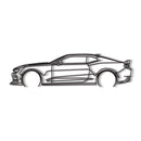 Camaro SS 1LE Detailed Metal Car Wall Art - NC0892