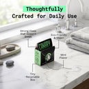 Dental Floss - Charcoal Mint - Plastic-Free and Vegan