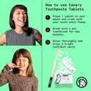 Strawberry + Kiwi Toothpaste Tablets | Plastic-Free | Kids Toothpaste Tablets with Nano Hydroxyapatite