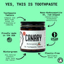 Wintergreen Toothpaste Tablets | Plastic-Free | Toothpaste Tablets with Nano Hydroxyapatite