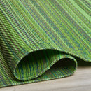 Cancun - Green Outdoor Rug for Patio