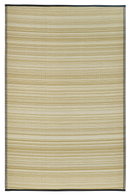 Cancun Shadow - Sand & Black Outdoor Rug for Patio