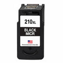 U.S. Remanufactured for Canon PG-210XL Black MICR Ink Cartridge