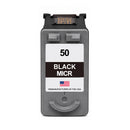 U.S. Remanufactured for Canon PG-50 Black MICR Ink Cartridge